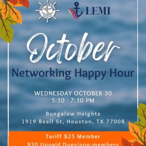 October Networking Happy Hour Ticket